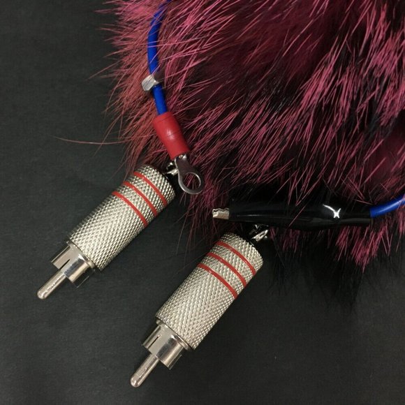 PRADA Robot Fur Key Ring Bag Charm - Picture 2 of 8